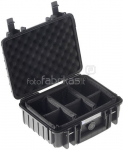 B&W International Type 1000 black incl. Padded Divider