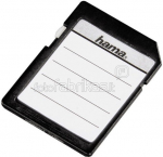 Hama Memory Card Labels 18 pieces, black/white 95916