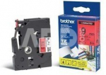 Brother TZ-E421, 9mm, black on red, p-touch tape