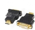 Gembird HDMI - DVI, M/F Black, HDMI to DVI adapter