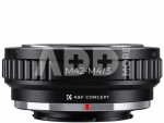 K&F Concept K&F M42 Lenses to M43 MFT Mount Camera Adapter