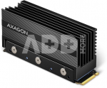 AXAGON Passive aluminum heatsink for single-sided and double-sided M.2 SSD disks, size 2280, height 36 mm | CLR-M2XL
