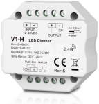 V1-H nuolatinės įtampos valdiklis 12-48V, 1x 8A, Push-Dimm
