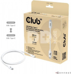 CABLE USB-C TO USB-C 1.2M/WHITE CAC-1572 CLUB3D