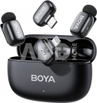Boya wireless microphone mini 2-01 Lightning/USB-C, black