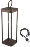 P207ILI102 Rechargeable Lantern Corten
