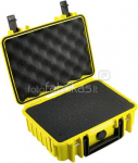 B&W International Type 1000 yellow incl. pre-cut foam