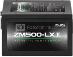 Zalman ZM500-LXII 500W, Active PFC, 85%, 200-240V, EU