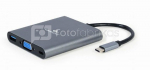 I/O ADAPTER USB-C TO HDMI/USB3/6IN1 A-CM-COMBO6-01 GEMBIRD