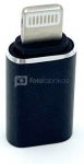 Maxlife adapter USB-C - Lightning, black
