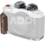 SmallRig 5261 L-Shape Mount Plate with Wooden Handle for FUJIFILM X-M5 Sliver