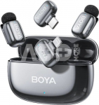 Boya wireless microphone mini 2-01 Lightning/USB-C, space gray