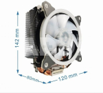 Huracan X130 120 mm CPU Cooler CPU-HURACAN-ARGB-X130