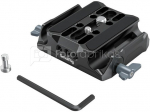 SmallRig 3357 Universal LWS Baseplate with Dual 15mm Rod Clamp