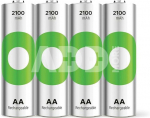 1x4 GP ReCyko+ NiMH Akku AA 2100mAH, ready to use