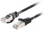 Lanberg Patchcord kat.6 FTP 0.5m czarny Fluke 10-pack