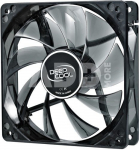 120 mm case ventilation fan, "Wind Blade 120", transparent, hydro bearing,4 LED's | Deepcool