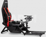 Next Level Racing | Flight Simulator Cockpit | Black and Red