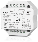 V1-H/P nuolatinės įtampos valdiklis, 12-48V, 1x 8A, Push-Dimm