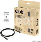 CABLE USB-C TO USB-C 1.2M/BLACK CAC-1570 CLUB3D