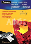 Laminator cleaning sheets (5320604) A4