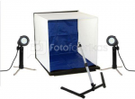 Falcon Eyes Foldable Photo Box PBK-40AB-2LS 40x40 cm + 2 x 50W Lamps
