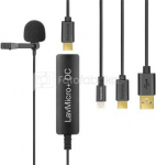 SARAMONIC LAVMICRO+DC LAVALIER MIC WITH USB-C