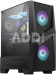 MSI MAG FORGE 100R PC Case, Mid-Tower, USB 3.2, Black