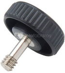 Caruba adapterschroef 1/4"M 1/4"F met kunststof grip lang