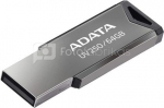 ADATA USB Flash Drive UV250 64 GB, USB 2.0, Silver