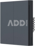 Aqara Smart Wall Switch H1 Double (with neutral), grey