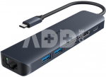 Hyper | HyperDrive EcoSmart Gen.2 Universal USB-C 7-in-1 Hub w 100 W PD Power Pass-thru