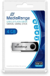 4GB Flexi-drive MR907 USB 2.0 Black/silver