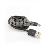 USB->Type C M/M 1.5m Fruity Black