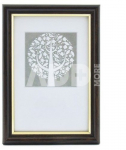 Frame 15x21 plastic 1301111 ECO dark brown with gold | 15mm