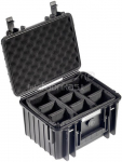 B&W International Type 2000 black incl. Padded Divider