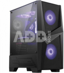 MSI MAG FORGE 100M PC Case, Mid-Tower, USB 3.2, Black