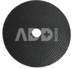 Caruba rubber cover plate (45 mm) with 3/8&rdquo; cutout