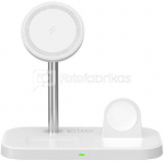 Tech-protect wireless charger QI15W A22 3in1 Magnetic MagSafe, white