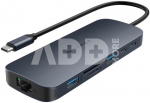 Hyper | HyperDrive EcoSmart Gen.2 Universal USB-C 10-in-1 Hub with 140 W PD3.1 Power Pass-thru | Ethernet LAN (RJ-45) ports 1 | HDMI ports quantity 1