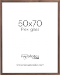 Focus Soul Walnut veneer 50X70 Plexi