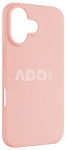 Fixed Story | Back cover | Apple | iPhone 16 | Rubberized | Pink