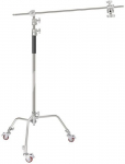 Neewer SC330W 335cm Metal C Stand With Wheels