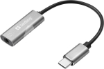 USB-C Audio Adapter Silver/Black