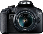 Canon EOS 2000D + 18-55mm III Kit, black