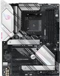 Asus ROG STRIX B550-A GAMING Processor family AMD, Processor socket AM4, DDR4 DIMM, Memory slots 4, Supported hard disk drive interfaces  SATA, M.2, Number of SATA connectors 6, Chipset AMD B550, ATX