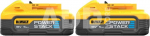 DeWalt DCBP518H2-XJ Powerstack 2x 18V XR 5Ah Battery Set