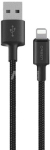 S9L USB A and Lightning 2.1A Black