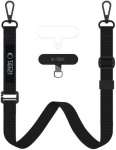Tech-Protect phone strap Rope CrossBody Leash C65, black