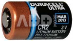 Not chargable batterie Duracell CR2 3V (DLCR2 / ELCR2)